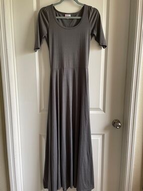 2 for $20 LuLaRoe Ana Gray Maxi Dress